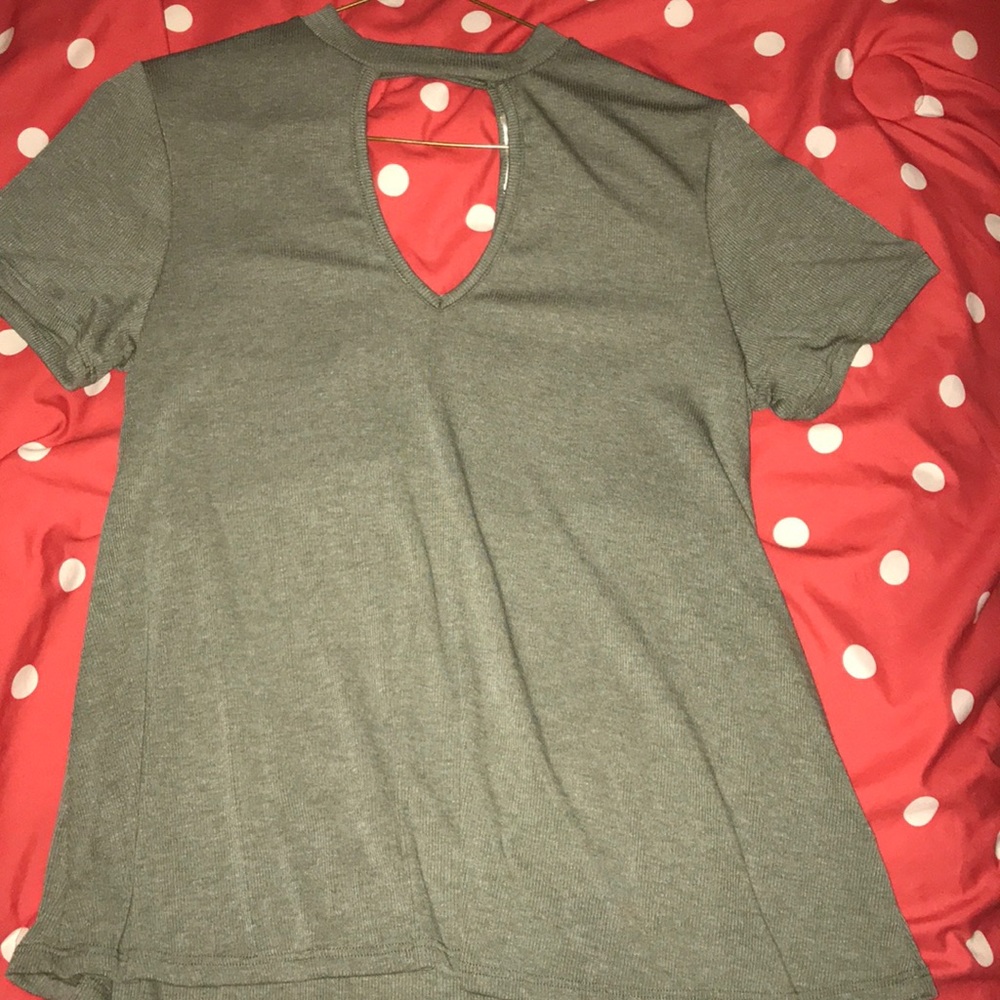 Olive Green Blouse